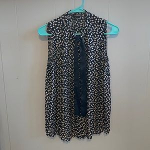 Accordion Polka Dot Tank